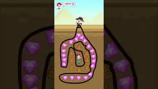 Pull the gold game funny moment Hard level 62😂😂😂😂😆😆😆🔥🔥🔥