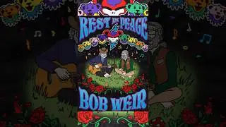 This artwork is dedicated to a true legend, Bobby Weir #bobweir #gratefuldead #rip #deadandcompany