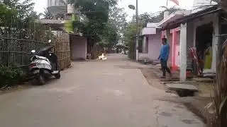 Bomb blast in bhadravati