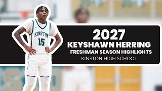 Keyshawn Herring Freshan Season Highlights: Kinston High School: 7th Nation Warriors 2027