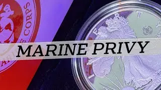 Unboxing Marine Corps Privy Silver Eagle and more.