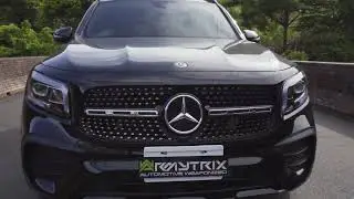 4K| Mercedes Benz GLB 250 x247 w/ ARMYTRIX De-Cat Turbo-Back Valvetronic Exhaust | flyby