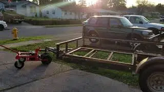 Motorized Trailer Tug/Dolly Project completed!