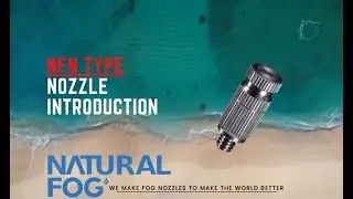 Natural Fog NFN Type Mist Nozzle for High Pressure Fog System - Greenhouse, Humidification, Cooling