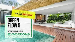 Green Flow Villa 5 in Ubud, Bali 🌿 Private Infinity Pool + Eco-Chic Jungle Retreat