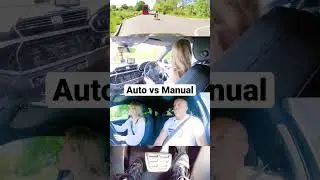 Settle the debate!! Automatic or manual cars and tell WHY! 🚗💨 #cars #drivingtest #drivingfails
