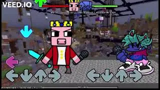 FNF VS Technoblade V1 Agro Nerd Song Completed
