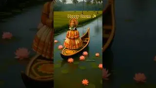 Happy Onam 2025 🌸 Viral AI WhatsApp Status | Onam Wishes Video | Festival Vibes #whatsappstatus