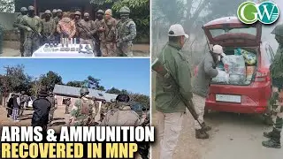 MNP: HUGE CACHE OF ARMS & AMMUNITION RECOVERED IN THOUBAL DIST.