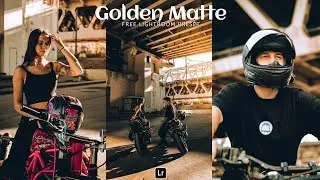 Golden Matte Lightroom Preset | Lightroom Presets DNG Free Download | lightroom presets