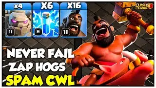 Hogs Are Back! TH14 Zap GoHo OP Attack Strategy | Clash of Clans