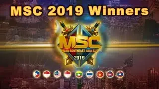 MSC 2019 Winners | MLBB Southeast Asia Cup 2019 Champion | Mobile Legends: Bang Bang MVP - Awarding