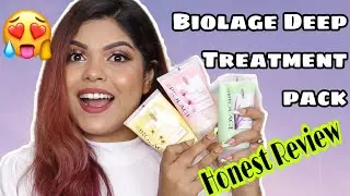 I TRIED THE BIOLAGE DEEP TREATMENT PACKS | HONEST REVIEW