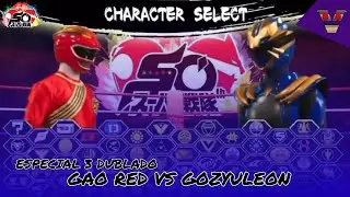 GOZYUGER P03: GOZYULEON VS GAO RED (ESPECIAL VS GUERREIROS UNIVERSAIS)