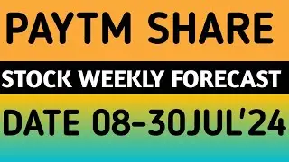 ONE 97 COMMUNICATION STOCK LATEST NEWS UPDATES 8JUL'24/PAYTM SHARE LATEST NEWS UPDATES WITH TARGET