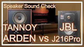 TANNOY ARDEN vs JBL J216 Pro  [Speakers Sound Comparison スピーカー音比較]