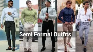 Most Attractive and Classic Formal Outfit Idea For Men's | Best Semi - Formal Outfit | Men's fashion