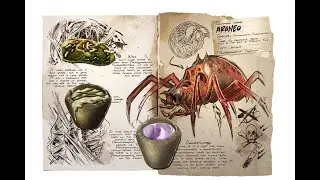 Como domesticar un Araneo. ARK MOBILE .