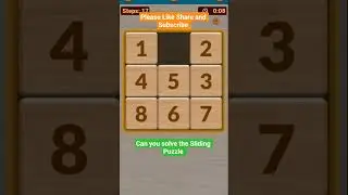 Mechanical Puzzle No. 2 #mechanicalpuzzles reels #trending #shorts #numberpuzzle #slidingpuzzle