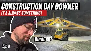 It's construction day! - What could go wrong? - The Daninator Shop Build - Ep 5