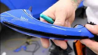Slightly Tricky Door Handle Wrap For A BMW 750i