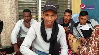 شاهد.. تدخل مندوب الصيد البحري لحظة محاورة الداخلة نيوز لشبان يعتصمون أمام مقر المندوبية