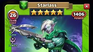 Empires & Puzzles Starlass New Astral Elf has arrived!! Don't fear the SLOW this one's a keeper! 😲😲💚