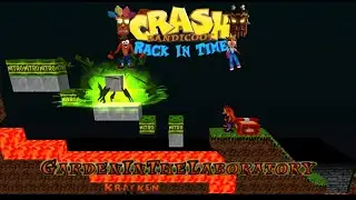 Crash Bandicoot - Back In Time Fan Game: Custom Level: Garden In The Laboratory By Kracken