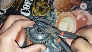 COMO TIRAR BARULHO DO MOTOR OU CONSERTAR ENGRENAGEM DO COMANDO DA CG 125 2000 AT&Eacute; 2005 