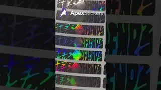 Perforated Holographic Labels