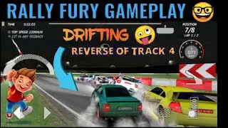 Circuit Series 😜😇 Reverse Of Track-4 || Full Garage Racing Series || Rally Furry Android Gameplay