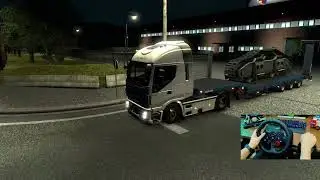 Euro Truck Simulator 2 ll IVECO / Steering Wheel + Logitech Gameplay