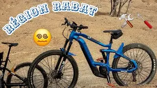 تقطعات ليا السنسلة وسط الخلا ⛓️‍💥🪝 عندي الزهر هاز المتريال🪛🛠 SORTIE E-BIKE🚲ENDURO🚲VTT🔥REGION RABAT
