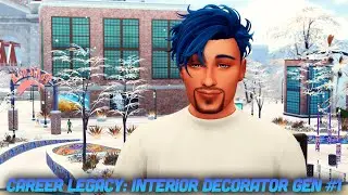 💗sims 4 career legacy challenge! [interior decorator #1] 💗[FULL VOD]