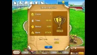 Farm Frenzy Pizza Party only GOLD Pig Street 3 (level 50) Веселая ферма Печем пиццу Свиная 3 Золото