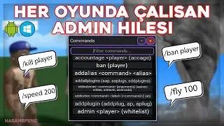 ROBLOX HER OYUNDA &Ccedil;ALIŞAN ADMIN SCRİPTİ 2025 | U&ccedil;ma, Troll & Admin Yetkisi (Ban Yok)