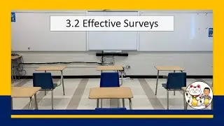 3.2 Effective Surveys