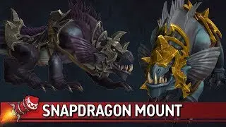 Snapdragon Mount - Deepcoral, Royal & Kelpstalker