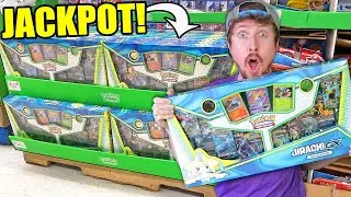 I FOUND THE POKEMON CARDS JACKPOT AT WALMART! New Jirachi GX Box Opening (early black Friday deal)