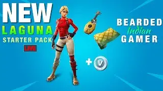 *NEW* Laguna Starter Pack In Fortnite Season 8! FREE Vbucks! Watch LIVE Gameplay Now!