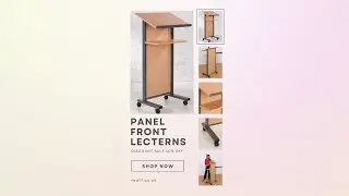 Panel Front Lecterns v2  -  Promo Video