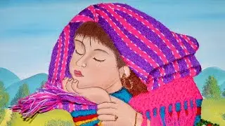 Relaxing Mixed-Media Textile Art with Gentle Music | Envuelta en Silencio y Color 