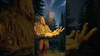 Tree Giant Releases a Thousand Fireflies 🌳✨