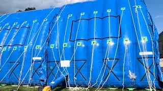 HOW WE BUILD POOLS IN THE WINTER #swimmingpool #work #dome #video