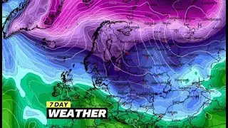 European Weather | GFS Model in 850 hPa February 6, 2026 l Europe Temperature