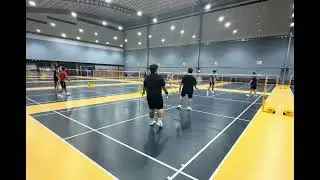ตีก๊วน 🏸: TT+SUN vs KIT+OHM ⏩️ @SAENGNUEABAD