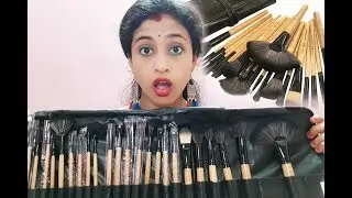 flipkart makeup brush set review | puna store | smart beauty channel |