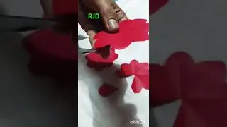How to make paper rose 🌹#shorts#amazing #love RJD#