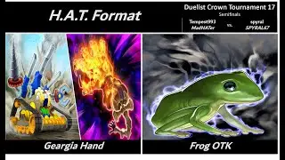 Geargia Hand vs. Des Frog OTK | Yu-Gi-Oh! HAT Format