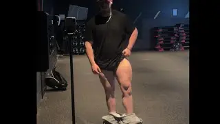 short leg day + posing check up